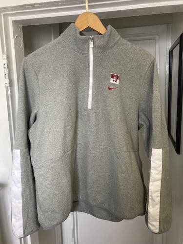 Gray Stanford Nike Fleece 1/4 Zip - Womens