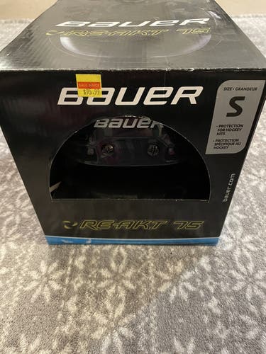 New Navy Small Bauer Re-Akt 75 Helmet