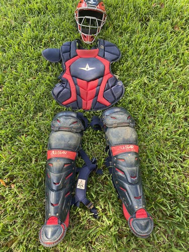 All Star System 7 Catcher's Set