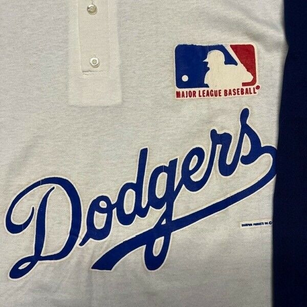 CustomCat La Dodgers Retro MLB T-Shirt White / S