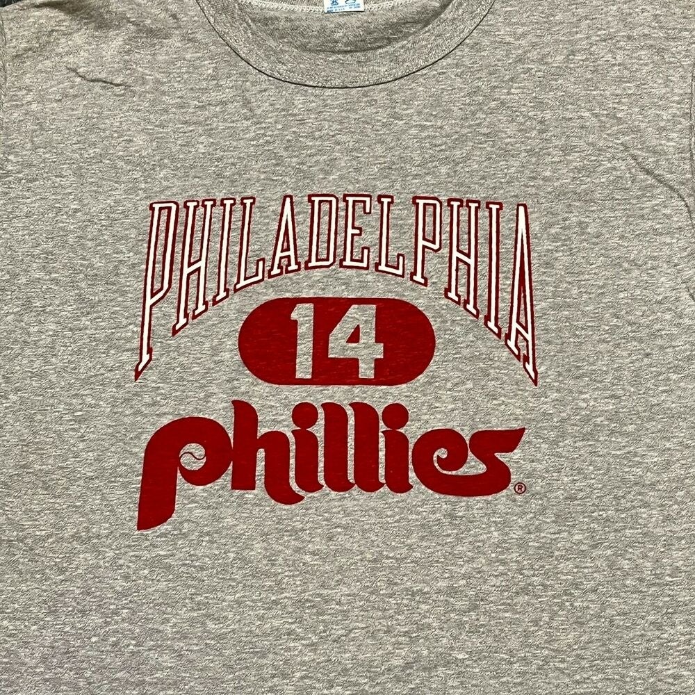 Philadelphia Phillies MLB Florida Spring Training Red Men's Medium Majestic  Shirt