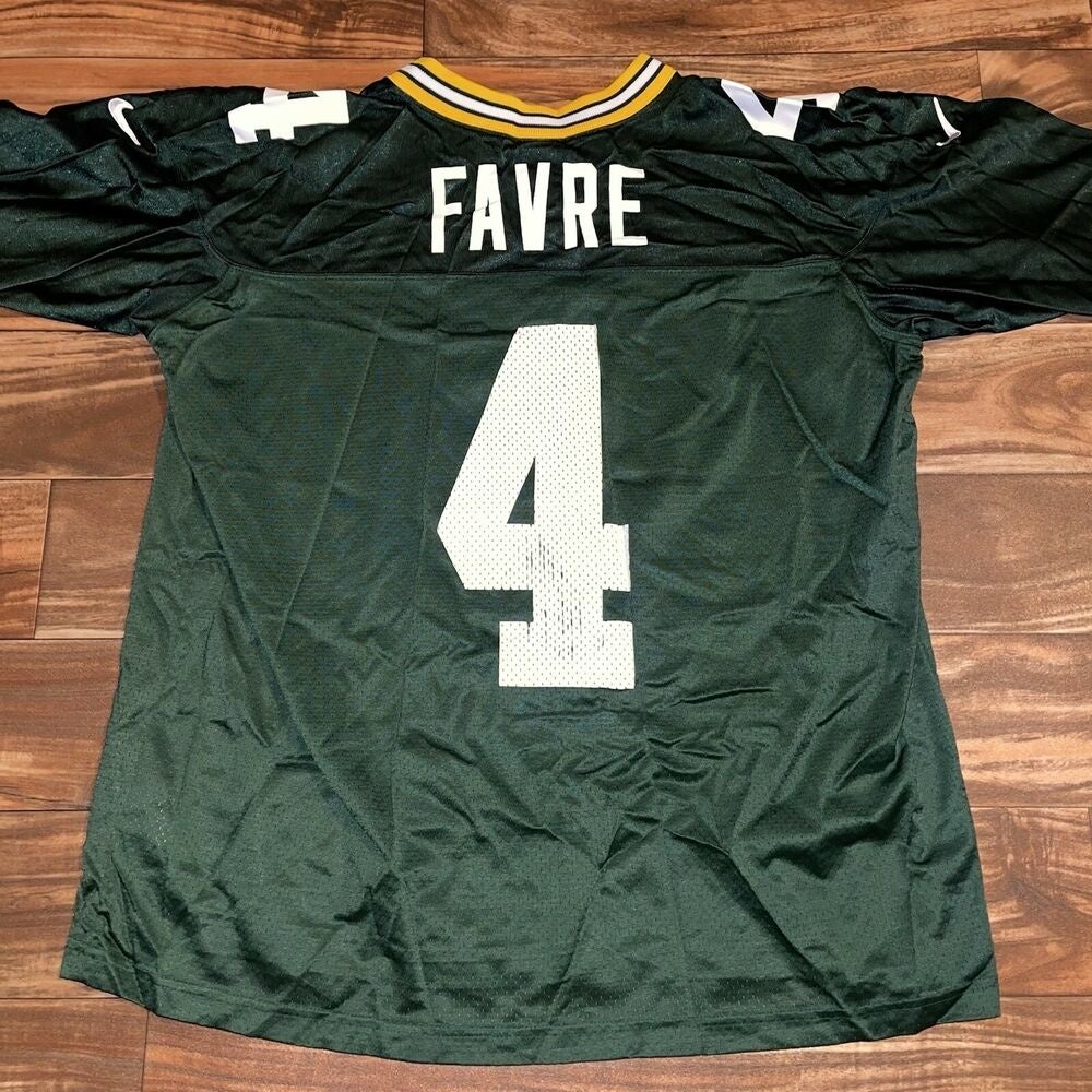 Vintage Men's Nike Sportswear NFL Green Bay Packers Brett Favre Jersey Size  L