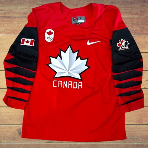 Nike 2018 CANADA Olympic Hockey Jersey (large)