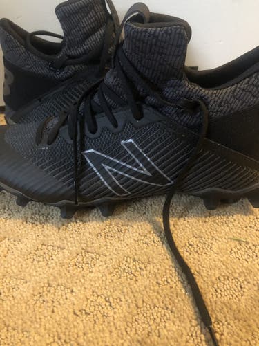 Black Adult Molded Cleats High Top Freeze