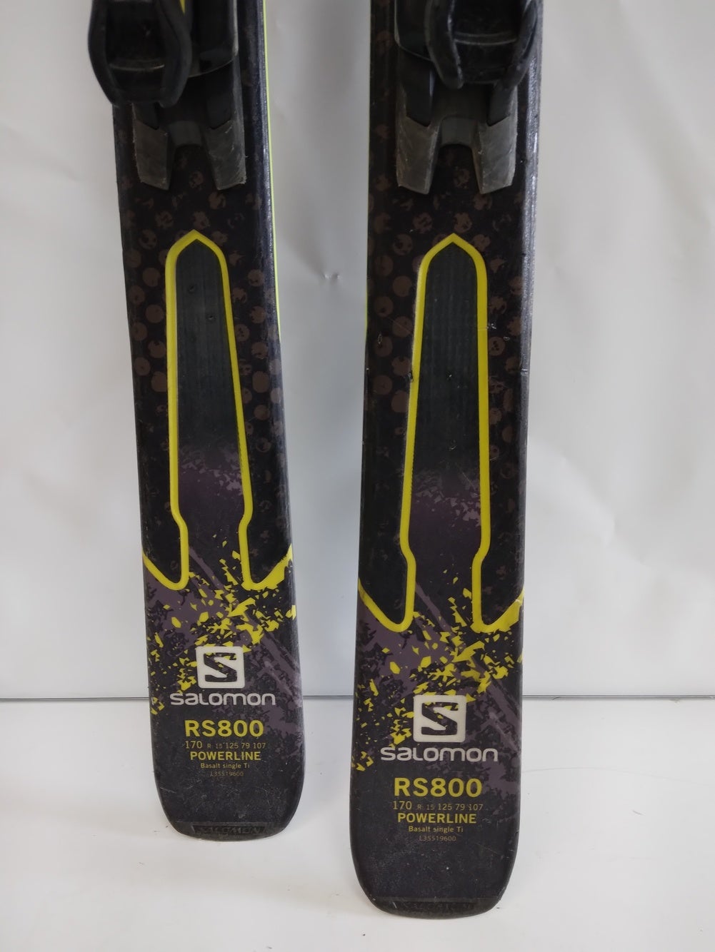 Used 170 Salomon Enduro RS800 Skis |