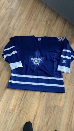 Rare Vintage 90s Toronto Maple Leafs Starter Jersey