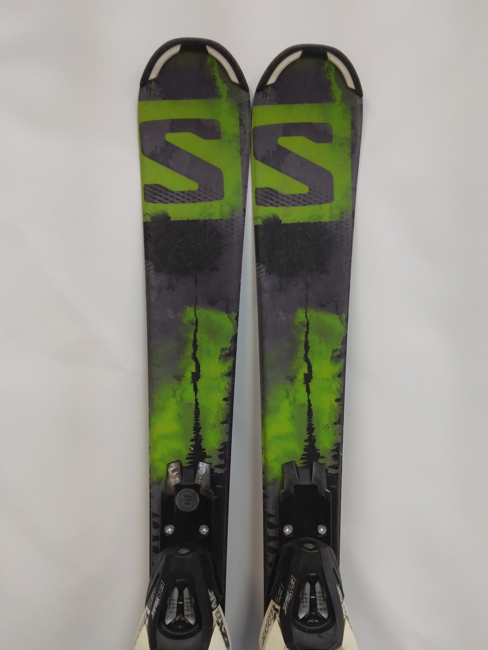 100 cm Used Salomon Enduro JR800 Kids Skis 