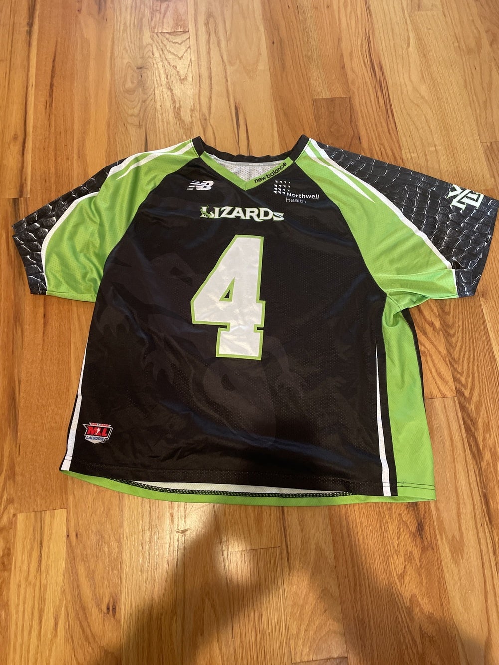 Ryan Walsh New York Lizards Game Issued First Responders Lacrosse Jersey MLL