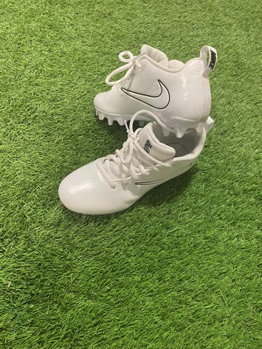 White Unisex Molded Cleats Low Cut Vapor Speed 2