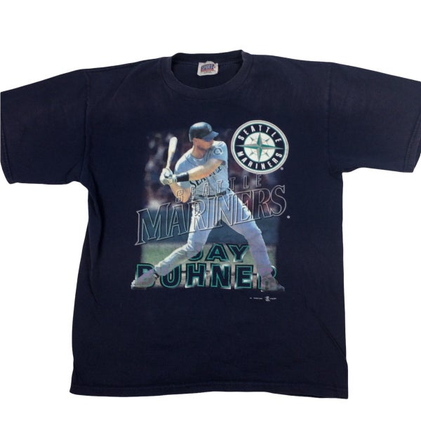 Vintage 1997 Seattle Mariners MLB single stitch T-shirt. Tagged as a men’s  XL. | SidelineSwap