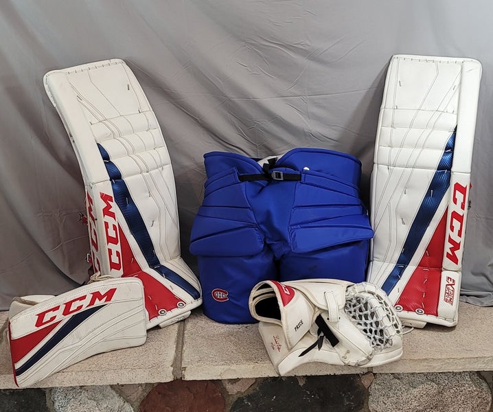 CCM Carey Price Limited Edition 34"+1" w/ Canadiens Pants goal pads and gloves #57