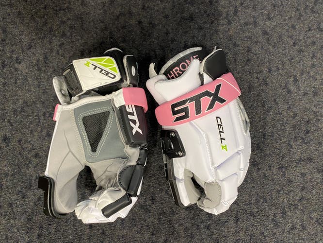 New PLL Chrome STX Cell V Goalie Gloves 13"