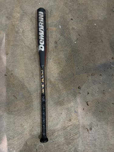Used USSSA Certified 2018 DeMarini Composite Voodoo Black Bat (-13) 18 oz 31"