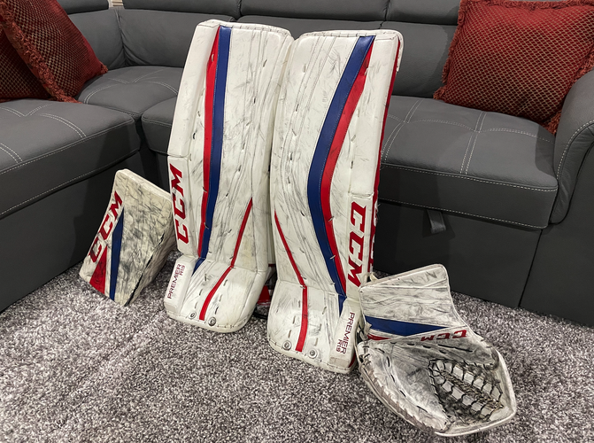 34" + 1" Regular CCM Goalie Full Set