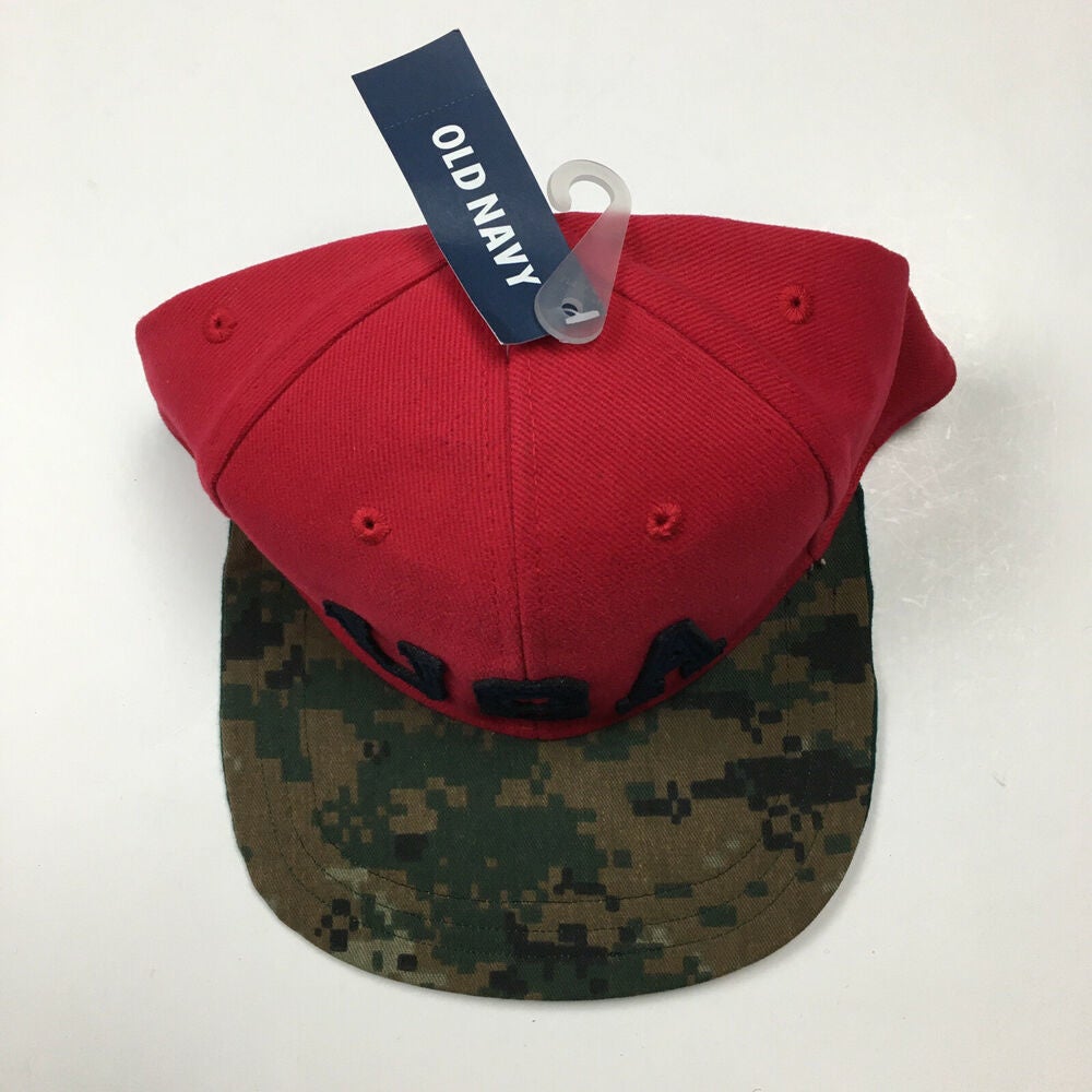 Custom Old Navy USA Snapback Hat Cap 