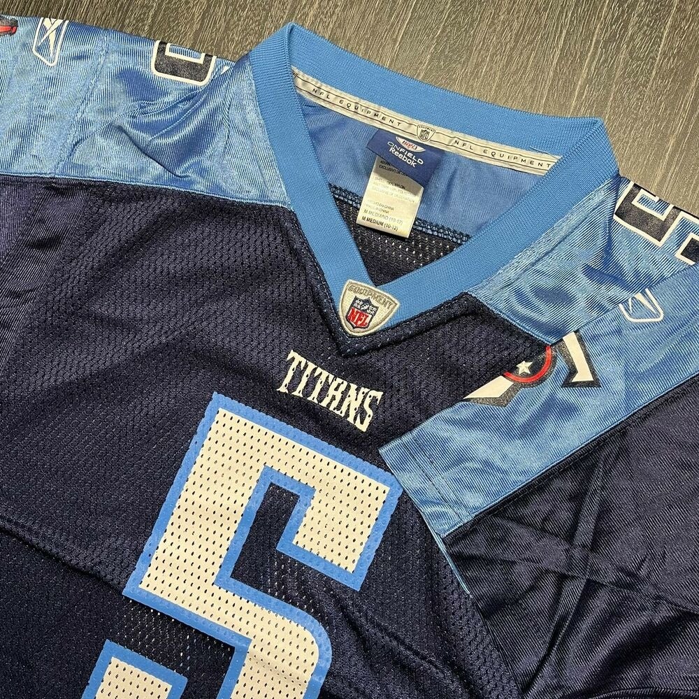 NFL Rebook Kerry Collins Titans Jersey – Santiagosports