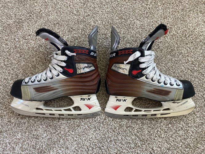 Senior Used Bauer Vapor XXXX Hockey Skates Extra Wide Width Size 7