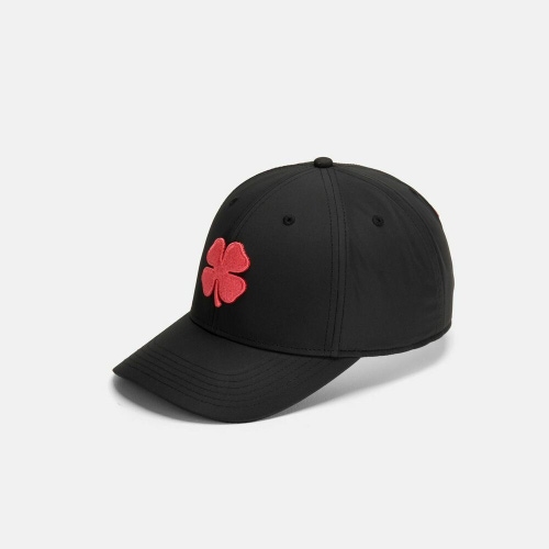 Black Clover Cool Luck 5 Black / Psych Pink Adjustable Snapback Hat