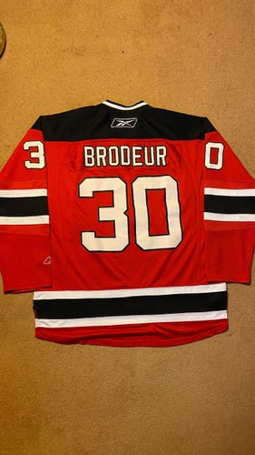Martin Brodeur New Jerseey Devils Reebok Premier Jersey Size XL MSRP $180