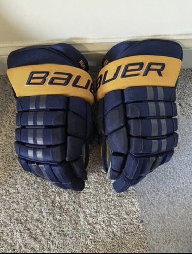 Bauer pro stock 14” hockey gloves