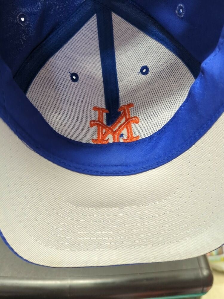 Vintage New York Mets Logo 7 Snapback Hat MLB