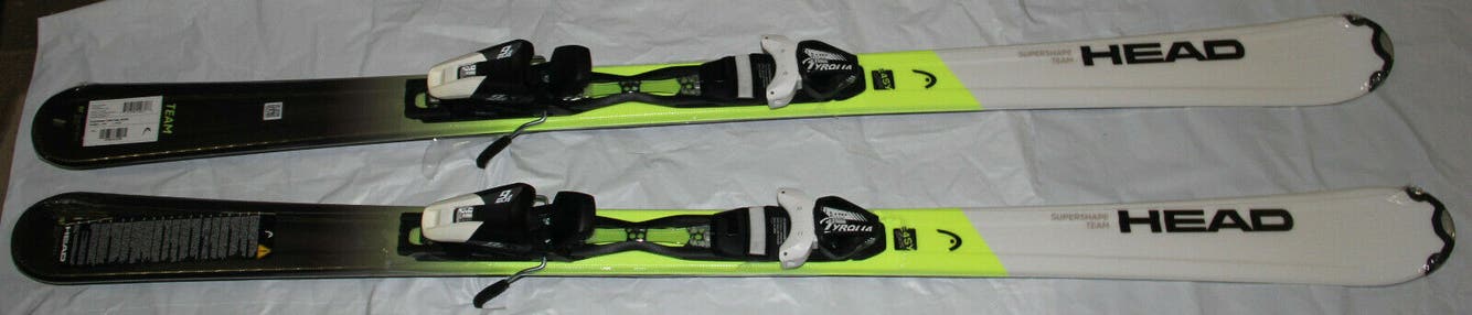 NEW HEAD 2022 ski Supershape team Easy skis 157cm with adult adjustable bindings NEW
