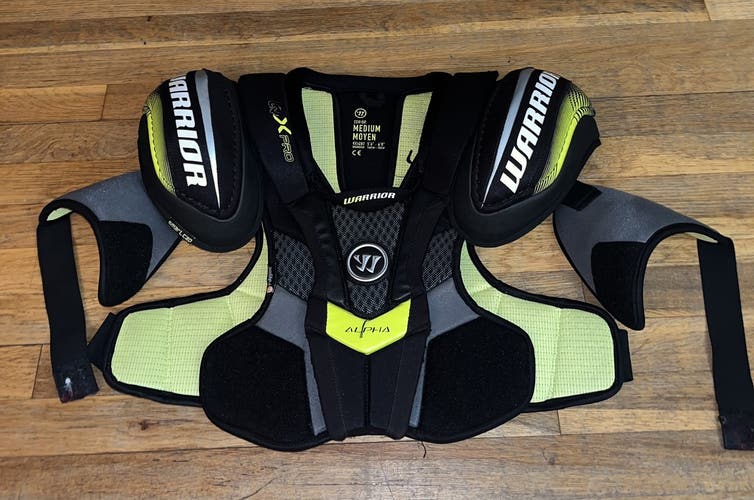 Warrior Alpha QX Pro Shoulder pads