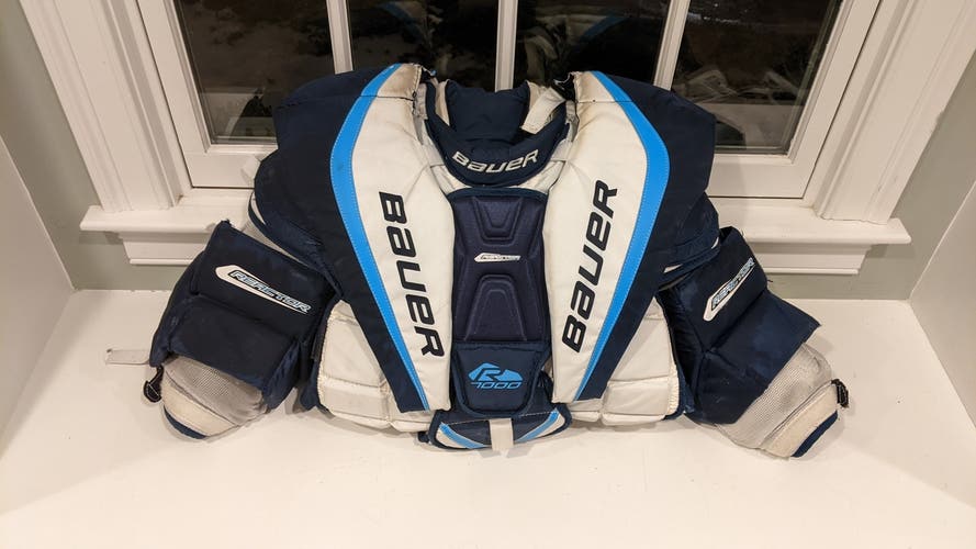 Goalie Chest Protector Intermediate Used Senior Small Bauer Reactor 7000