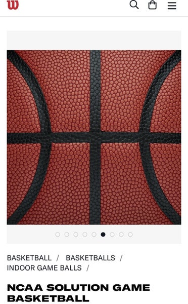Wilson NCAA Solution Game Basketball - New -  2018 Men’s Final Four San Antonio