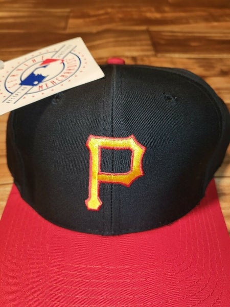 Pittsburgh Pirates Vintage Twins Enterprise Big Logo Snapback Cap
