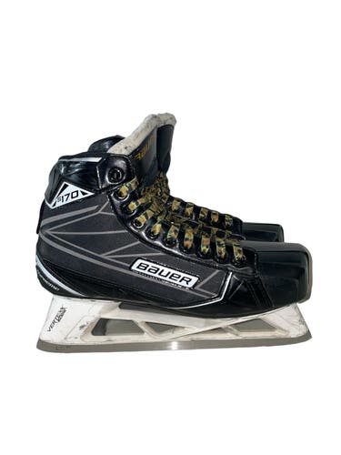 Used Bauer S170 Goalie Skates Size 9