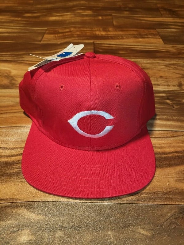 Vintage Cincinnati Reds AJD Pill Box Snapback Baseball Hat