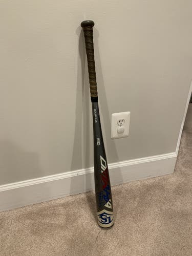 Used BBCOR Certified Louisville Slugger Alloy Omaha Bat (-3) 27 oz 30"