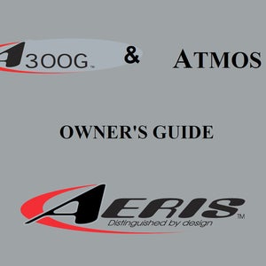Aeris A300G & Atmos Pro Scuba Dive Computer Manual Printed A 300 G