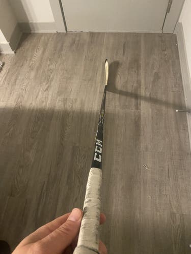 Used Senior CCM Right Handed Super Tacks AS2 Hockey Stick Mid Pattern Pro Stock