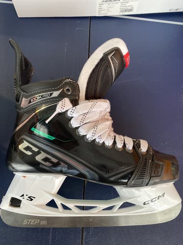 New Senior CCM Regular Width Size 9 RibCor 100k Pro Hockey Skates Colorado Eagles English