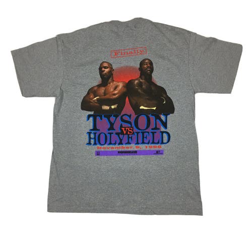 VTG Mike Tyson vs Evander Holyfield 1996 Finally MGM Grand T-Shirt New With Tags