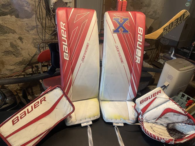 Bauer Goalie pad set -Supreme S190