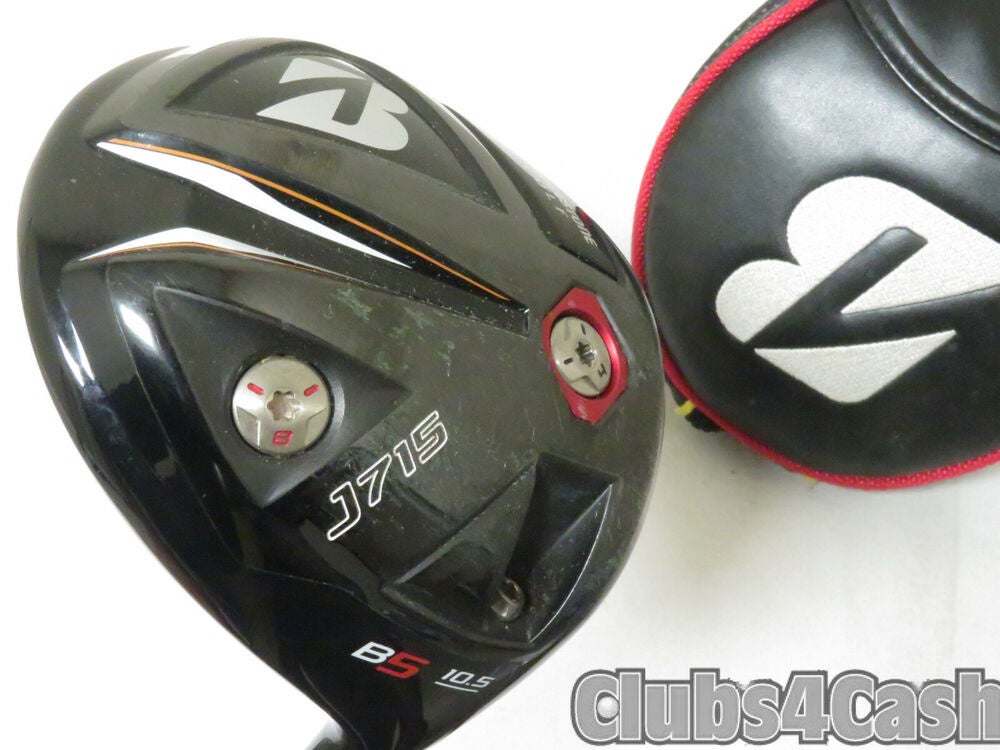 Bridgestone J715 B5 Driver 10.5° HZRDUS Hand Crafted 6.5 X-Flex +