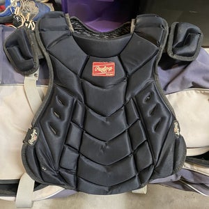 Rawlings CoolFlo Pro Series Chest Protector 17” Black