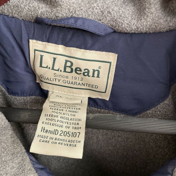 L.L.Bean Men's Fleece-Lined Warm-Up Jacket