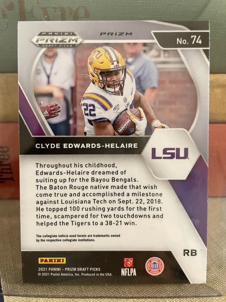 Clyde Edwards-Helaire LSU Jerseys, Clyde Edwards-Helaire Shirts, LSU Tigers  Apparel, Clyde Edwards-Helaire Gear