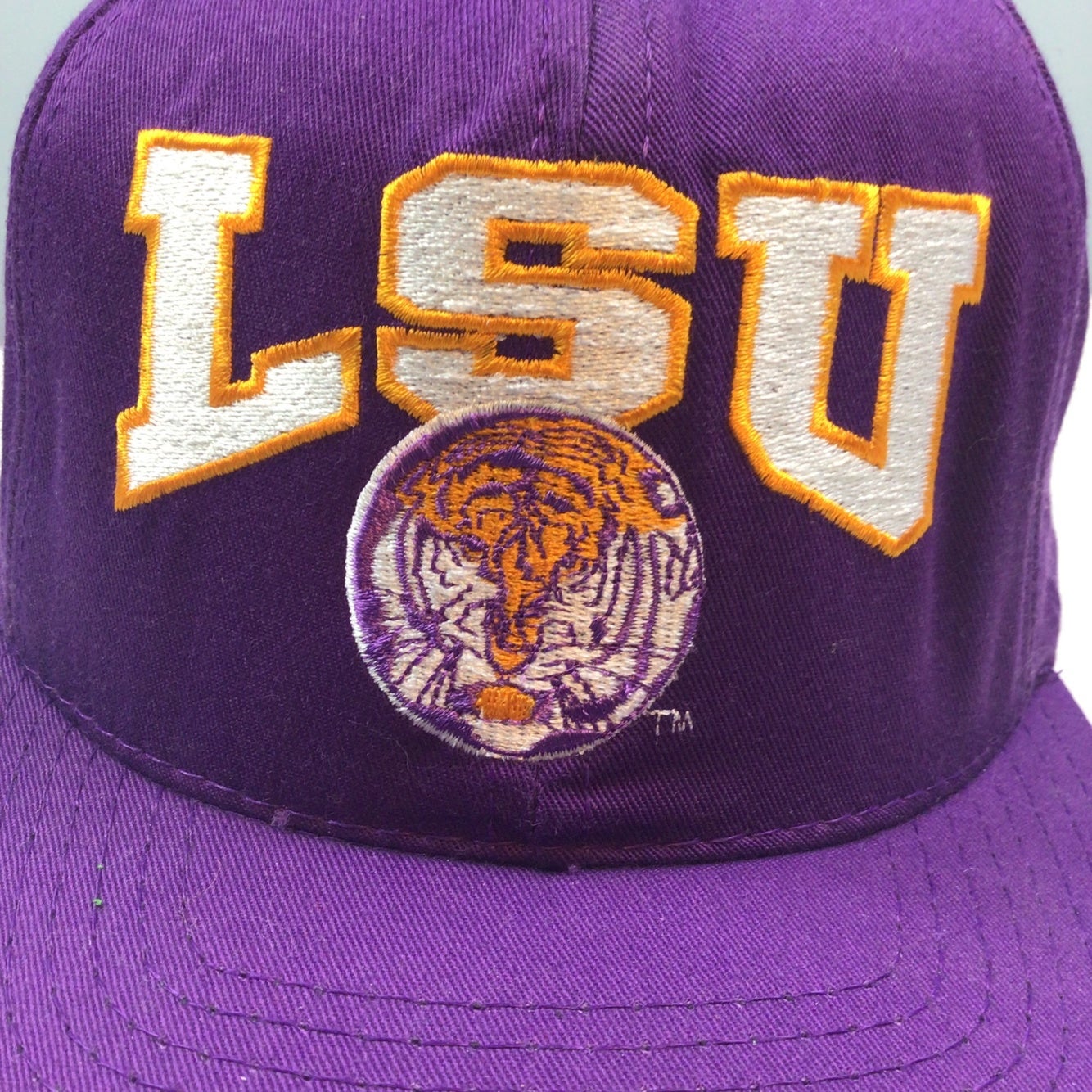 Vintage LSU Tigers snapback hat. Made 