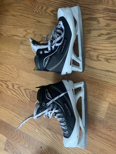 Used Bauer Goalie Regular Width  Size 8 Supreme ONE80 Hockey Skates