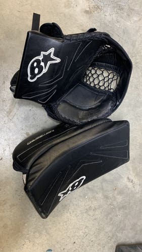 Brian’s senior glove and blocker
