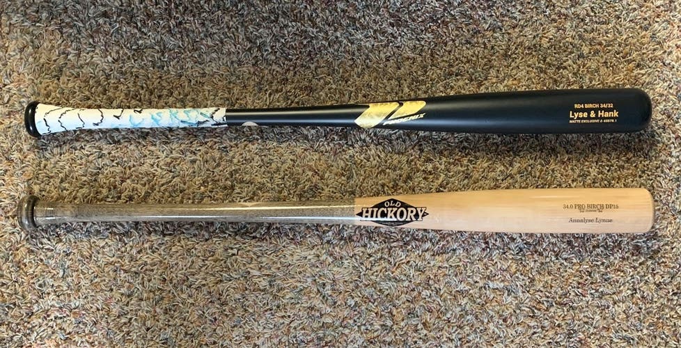 New Old Hickory (-3) 31 oz 34" DP15(s318) Birch Wood Bat