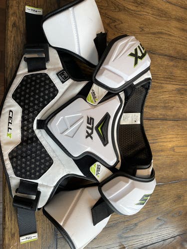 Used Large STX Cell V Shoulder Pads