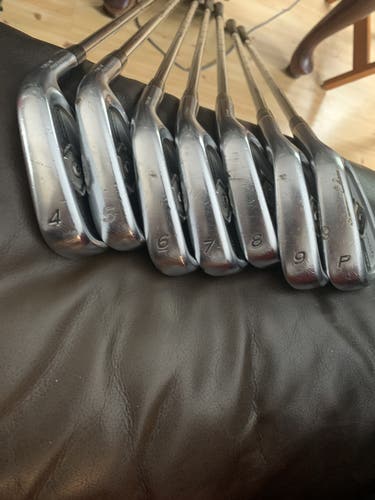 Used Right Handed Regular Flex Steel Shaft 2011 Tour Preferred MC Iron Set