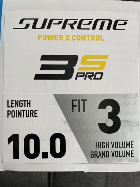 Bauer Supreme 3S Pro Hockey Skates Size 10 Fit 3
