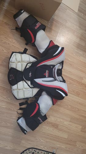 Used XL Vaughn Goalie Chest Protector